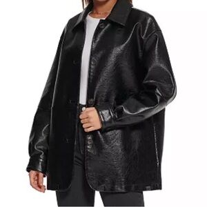 Levi’s Black Faux Leather Jacket